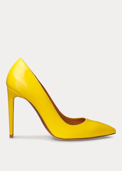 Women's Ralph Lauren Celia Patent Calfskin Pumps | 462180OBG